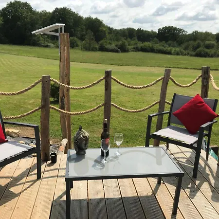 Twin Emperor Tent In Le Vieux Cerier Charente Holiday home