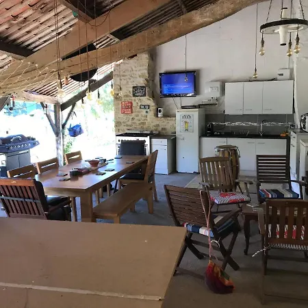 Twin Emperor Tent In Le Vieux Cerier Charente Holiday home